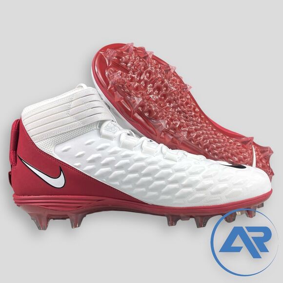 Nike Force Savage Pro 2 'White Team Crimson' Men's Size 14.5 BV3969-103 - Picture 4 of 7